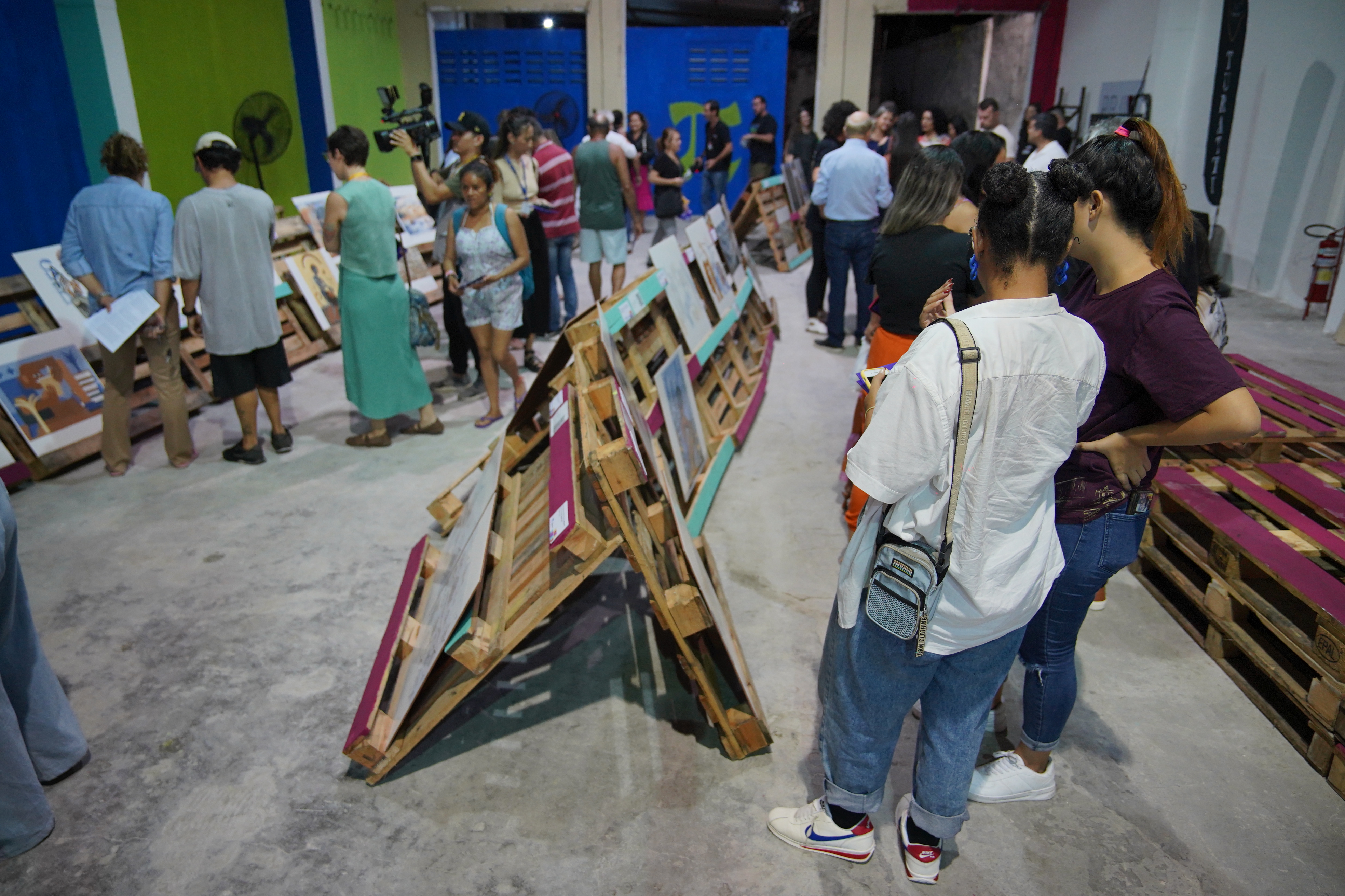 interior da galeria PI